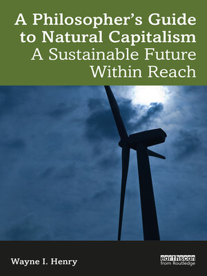 cover image of A Philosopher's Guide to Natural Capitalism